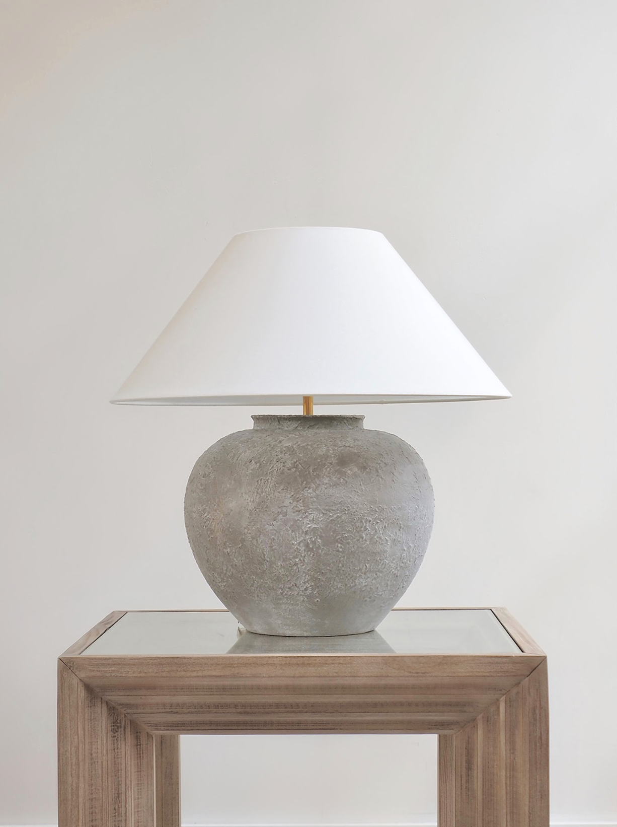 Casey Grey Ceramic Table Lamp