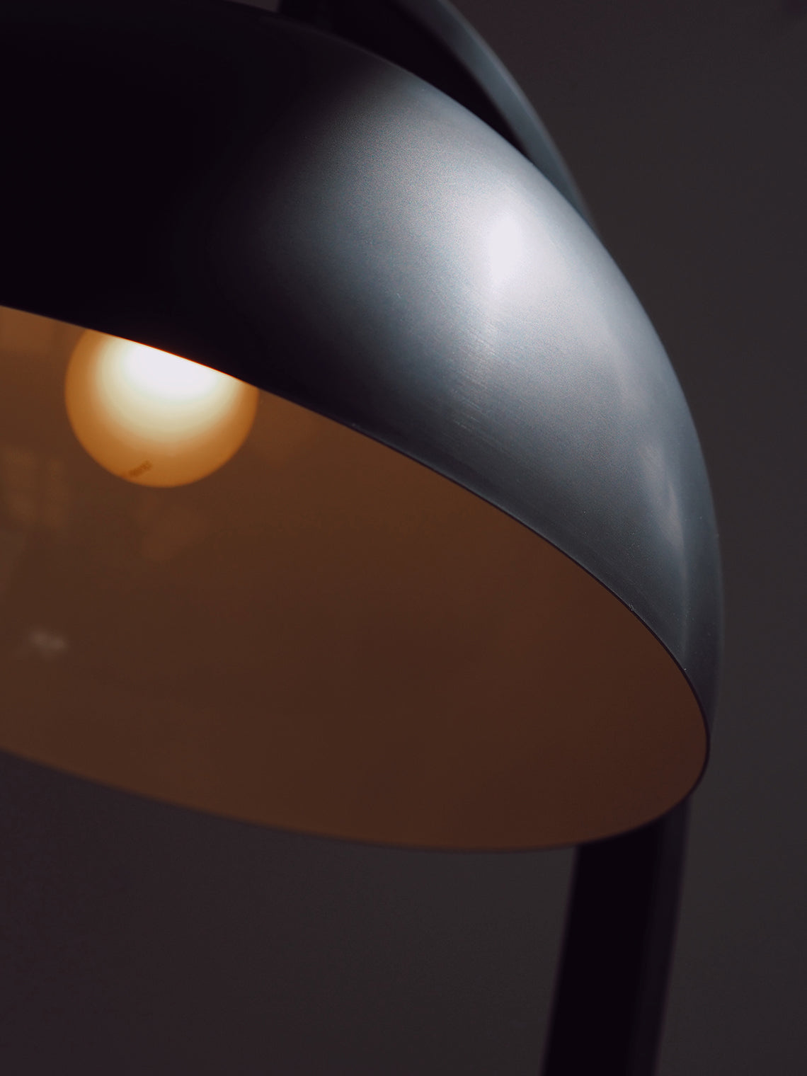 Otis Charcoal Floor Lamp