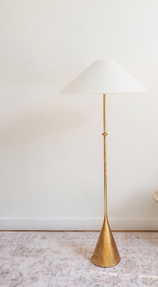Zealous Gold Floor Lamp